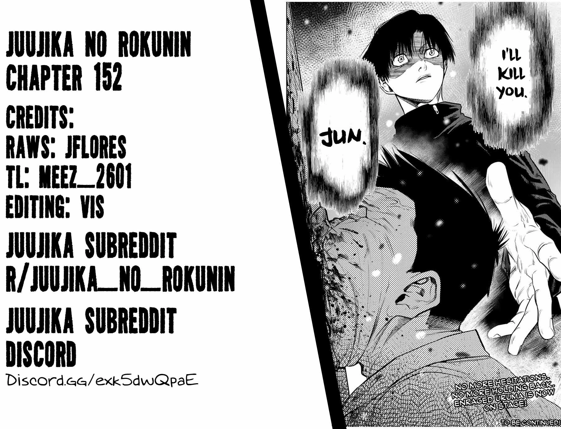 Juujika no Rokunin Chapter 152 21